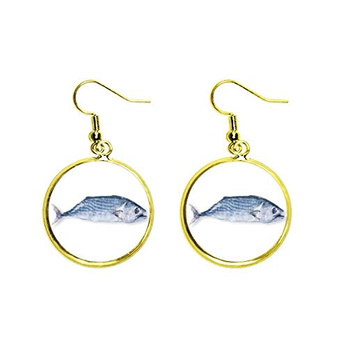 Pendientes de mujer azul océano para looks de verano y oficina