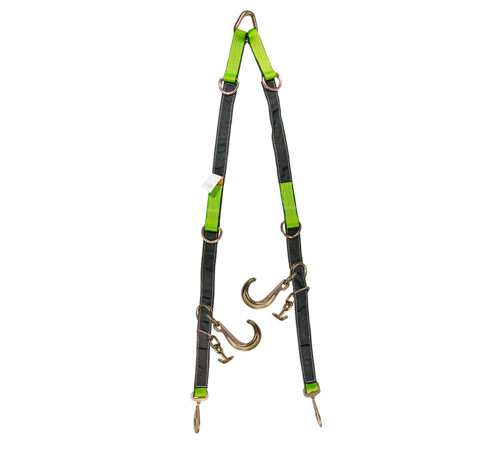 Mytee Products V Bridle Tow Strap w/Snap Hook, 8