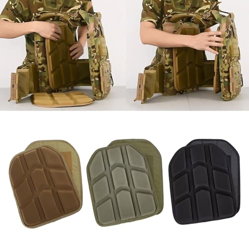 Xinsheinelry 2Pcs Vest EVA Cushion Pad Vest Board Body Equipment Vest Lining Pad 33x26cm Shockproof Vest Lining Pad