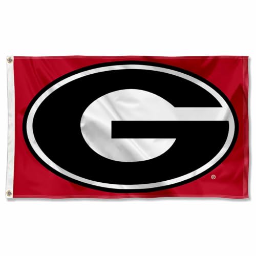 College Flags & Banners Co. Georgia Bulldogs Dawgs University Large College Flag