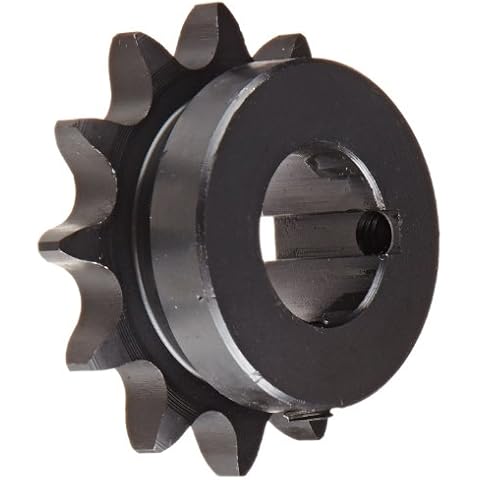 TSUBAKI - H50B12F-1 Tsubaki 50B12F-1 Finished Bore Sprocket, Single Strand, Inch, #50 ANSI No., 5/8" Pitch, 12 Teeth, 1" Bore Cover