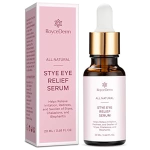Roycederm Stye Eye Treatment Serum: Natural Stye Remover for Styes Chalazion and Blepharitis – Safe & Fast Relief