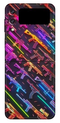 Image of Mobile Skins Compatible with Samsung Galaxy Z FLIP 3 5G Skin Not Back Cover, Camera & Back Protector Mobile Skin Wrap; Samsung Galaxy Z FLIP 3 5G-KE-122