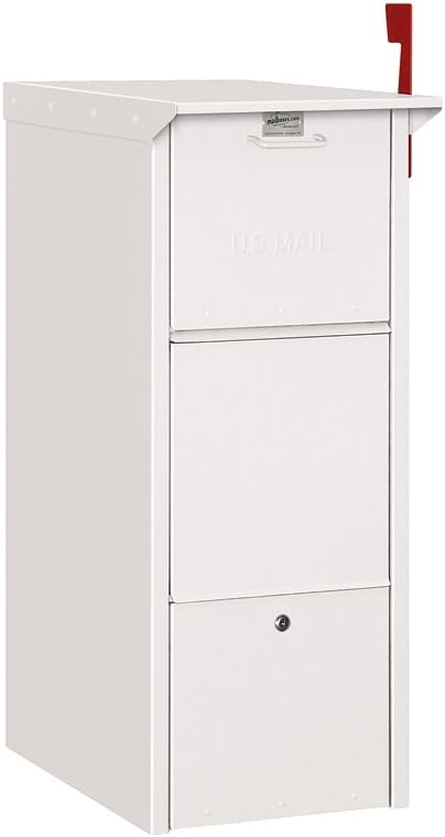 Mail Package Drop, Aluminum, Black