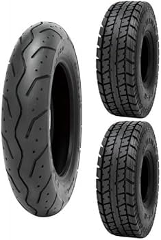 Amazon.co.jp: 前後3本セット 3.50-10 5.4-6 130/90-6 タイヤ HONDA