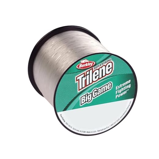 Berkley Trilene® Big Game™, Clear, 15lb | 6.8kg, 900yd | 822m Monofilament Fishing Line, Suitable for Saltwater and Freshwater Environments Coastal Brown