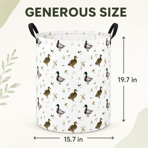 Image of MAIZMZ Kids Hamper Storage Bins Organizer Toy Box Laundry Basket Large Canvas Collapsible Chest for Home /Dorm /Kitchen /Pet /Office /Closet /Shelf /Gift Baskets