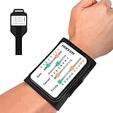 Hikeen Big Screen Score Keeper for Tennis Racket and Padel,Adjustable Wrist Strap Score Board for Recording Points,Games and Sets - Glue-Free, Lightweight, Laser Engraved Numbers