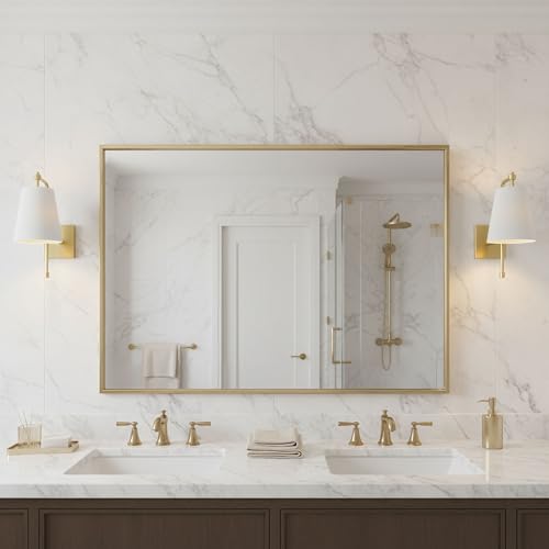 Image of Swing Arm Wall Lamps Set of 2, Fabric Linen Shade, Hardwired Wall Mounted Light Fixture for Bedside, Living Room, Bathroom, Versatile Home Decor (Brushed Gold)