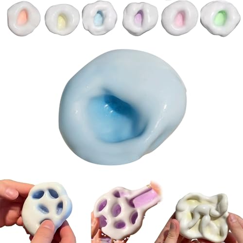Stress Relief Sand Glutinous Balls Shapeable Vacuum Stress Ball Sensory Squeeze Pinch Fidget Toy Relief For Kneading Squeezing Relaxing Kids Adult Parties Favors Cute Soft Grape Ball