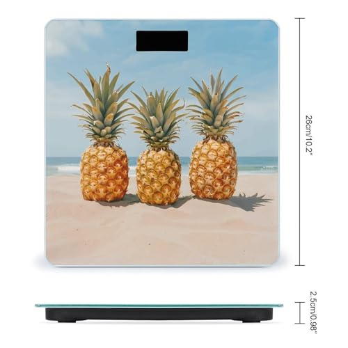 Báscula digital para baño Ocean Beach Pineapples miniatura 2