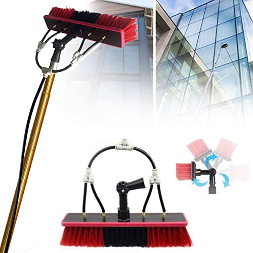 Brosse de nettoyage allongée hydro-alimentée pour vitres et verrières de 7,2 m - 2
