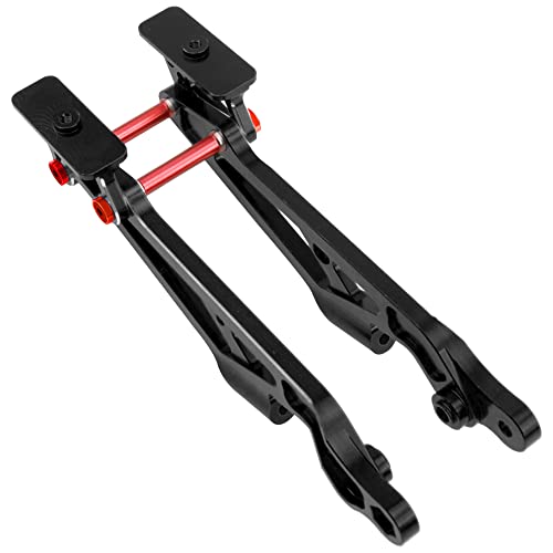 Sharegoo Aluminum Alloy Rear Wing Mount Upgrade Parts Compatible With Arrma 1/8 Kraton Notorious Outcast Talion Typhon 6S Blx Rc Car,Replace Of Ar320347 (Red) #TOP1