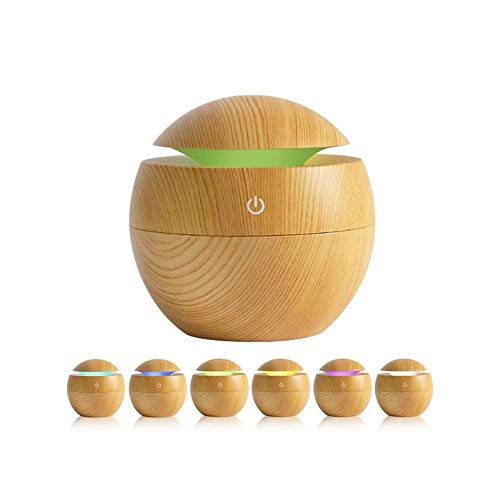 Umidificador Difusor de Ar Purificador Elétrico Ultrassônico Aroma LE-2123 Lelong com Led Rgb Clara