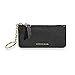 Produktbild Levenger Sara slim Leder Card Wallet Schlüsselanhänger  Schwarz (al14860 BK)
