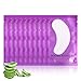 Produktbild 50 Paar Augenpads Eye Pads Profi Augen Gel Patch mit Dynamische Passform für Wimpernverlängerung Eye Extensions Augenwimper Beauty, Fusselfrei(Lila)