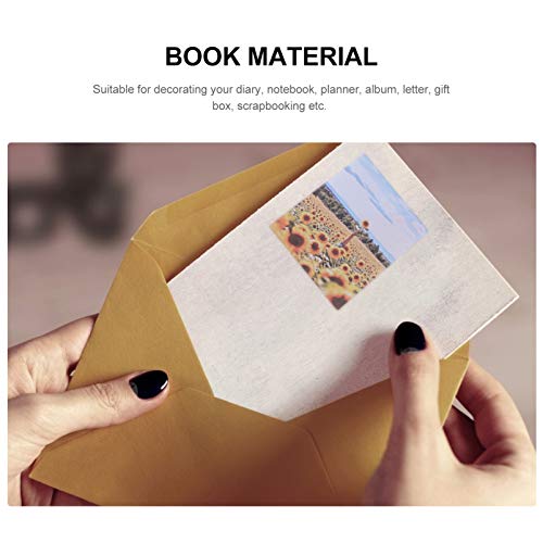 WINOMO 400 Folha de Adesivo Fita Washi Do Vintage Diário Livro De Papel De Scrapbooking para DIY Diá
