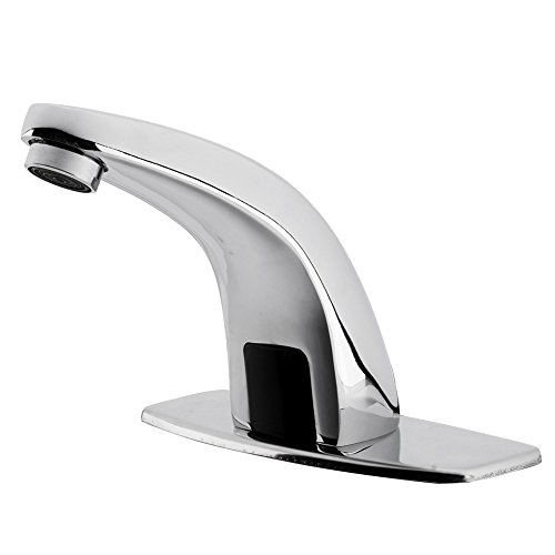 Automatic Chrome Basin Tap with Infrared Sensor