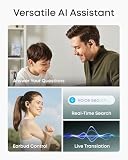 soundcore AeroFit 2 firmy Anker, słuchawki otwarte, regulowane zaczepy na uszy, ścisłe dopasowanie, bogaty bas, dźwięk bezprzewodowy Hi-Res, 42 godz. odtwarzania (Black, With AI assistant)