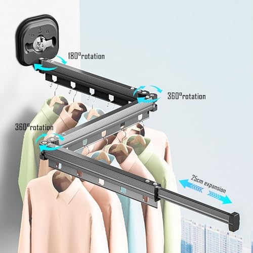 Portable Clothes Drying Rack - Thumbnail 4