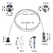 The Lord of the Tools 10 Sets Lighting Suspension Kit Ceiling Hanging Wire Cable Kit Pendant Light Wire Rope Cable Heavy Duty Chandelier Wire Adjustable Light Suspension