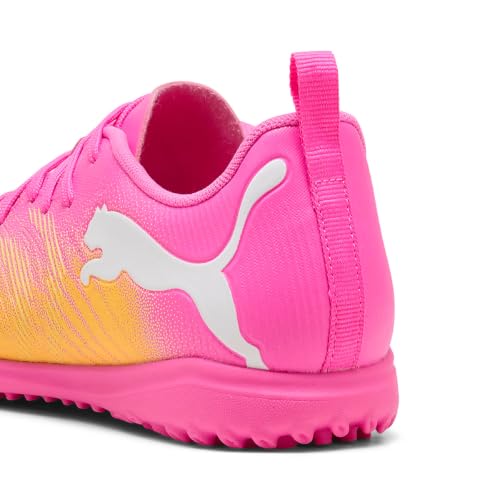 Botas de fútbol PUMA Future 9 Play TT JR rosa para césped artificial infantil 5