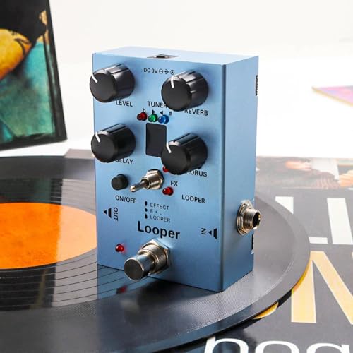 Image of Guitar Multi Effect Pedal Player Show Level Adjustment Knob Indicator Lights|Musical Instruments & Gear|Guitars & Basses|Parts & Accessories|Effects Pedals|Other Guitar Effects Pedals