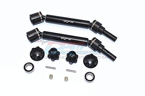Cardan CVD Traxxas Maxx 1/10 en acier trempé et alu GPM avec adaptateur hex