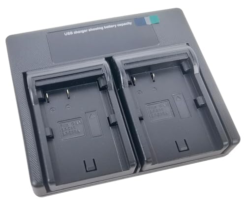 Image of USB Dual Battery Charger for Canon BP-508 BP-511 511A BP-512 BP-514 BP-522 BP-535 EOS 10D 20D 30D FV200 FV300 MV700 MV750I