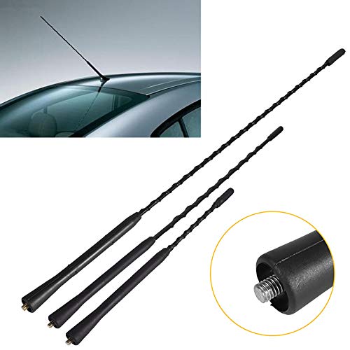 Universal 12 V Antena Do Telhado Do Carro Mast Radio Estéreo FM AM Amplificador Antena Amplificada 1