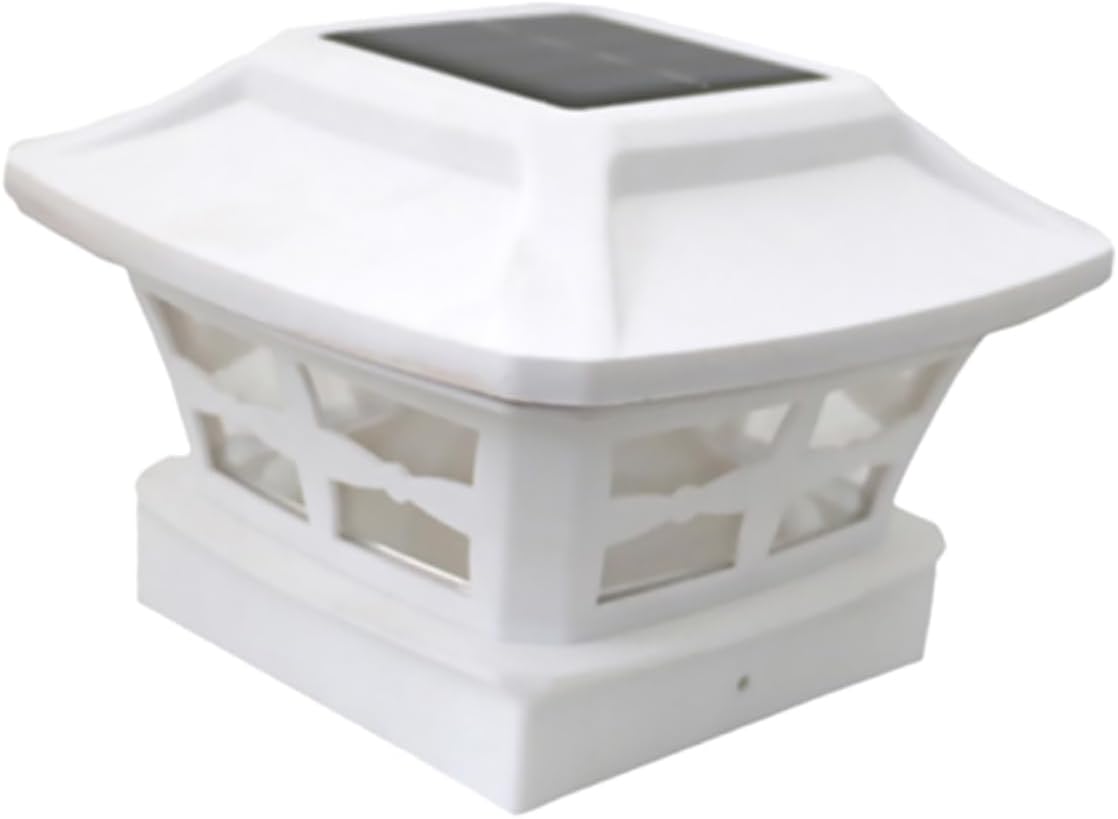 jojofuny 1pc Solar Post Lamp LED Garden Lights Solar Patio Lights Post