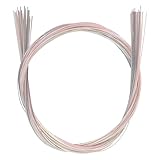 水引 紐 セット 長さ約90cm 30本入 セット 飾り 髪飾り 祝儀袋 結び 水引細工 手芸 素材 紐 アソートセット 和装小物 ギフト アクセサリー ネイルデコレーション (白 銀)