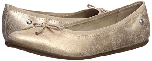 Hush Puppies Girls Josie Ballet Flat, Rose Gold, 3 Little Kid Us #TOP6