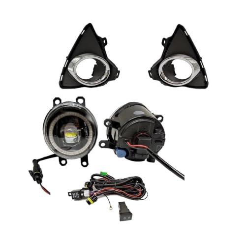Feu antibrouillard arrière LED pour Toyota Auris 2014 2015 avec anneau rouge