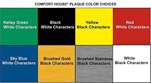 Comfort House Personalized Address Sign Shaped Like A Rooster - Custom Address Plaque Displays Your House Number # CS1212