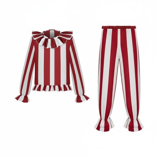 Costume de clown d'Halloween multicolore idéal pour animer vos carnavals