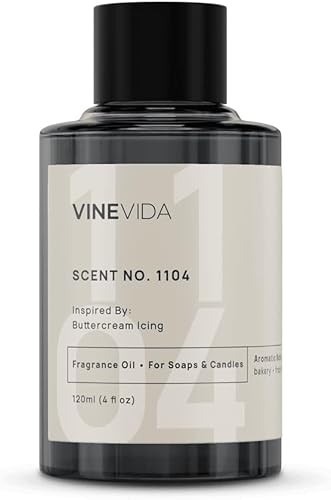Miniatura 358 de VINEVIDA [4 onzas] Aceite de fragancia de madera de teca de caoba para fabricación de velas y fabricación de jabón, aromas de velas prémium para