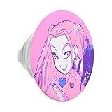 PopSockets Swappable PopTop for Phone Grips, Compatible with Adhesive or MagSafe Bases, Kpop Demon Slayer - Huntrix Mira