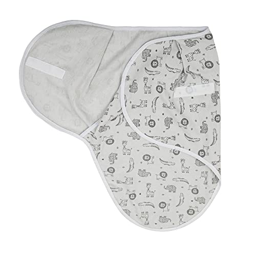 Cueiro Swaddle Ajustável Papi Compose Contem 01 Un - SELVA RABISCO - SORT