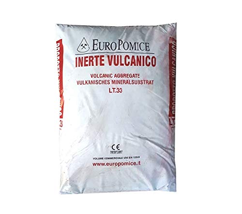 Pierucci Agricoltura TERRICCIO PER GIARDINO VULCAGARDEN 33LT - SUBSTRATO VULCANICO PER GIARDINI E IMPIANTI SPORTIVI