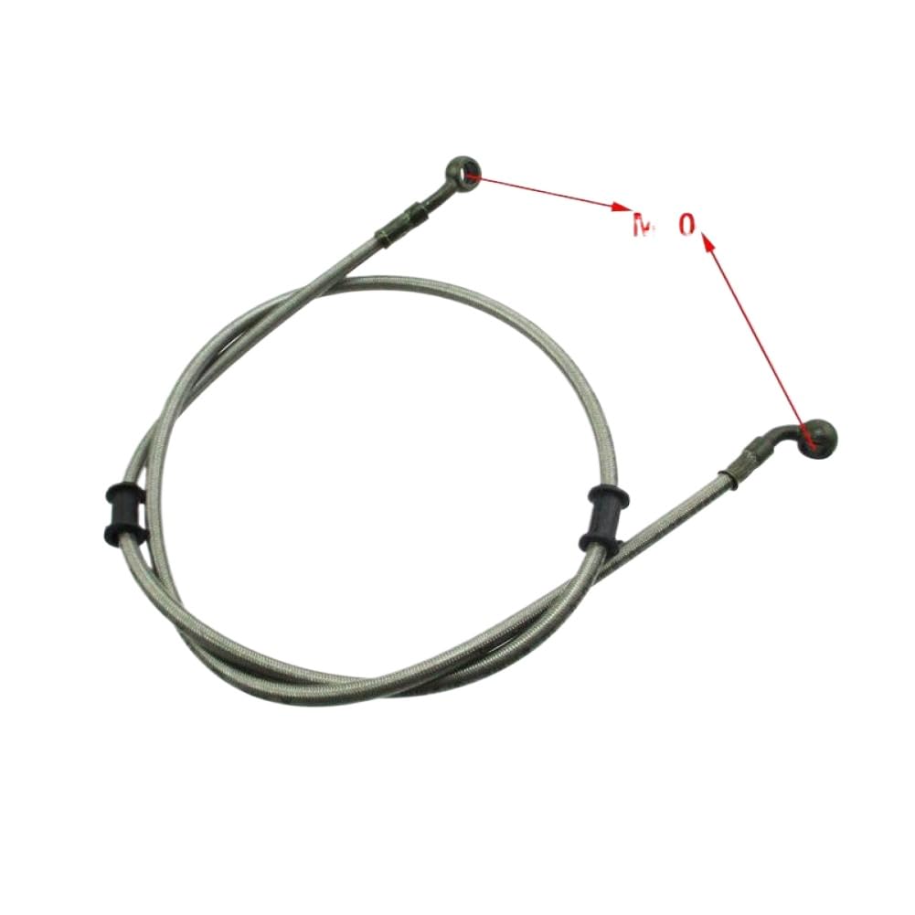 Ecegnahnj Onecolor Front Hydraulic Brake Line Hose 1M 1100Mm Compatible With 50Cc 70Cc 90Cc 110Cc 125Cc 140Cc 150Cc 160Cc 180Cc 190Cc Pit Bike