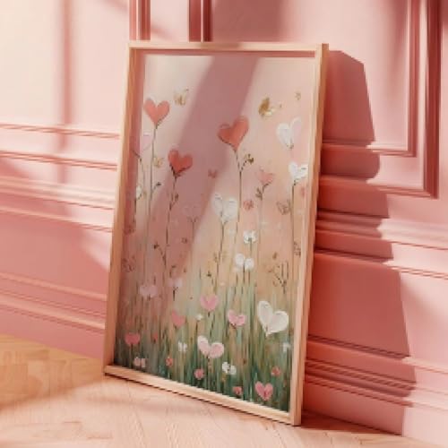 Impression sur toile florale romantique XINBAO : sublimez votre maison avec amour