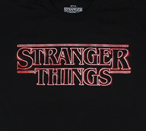 Seven Times Six Stranger Things Men's T-Shirt - Big & Tall Spray Paint Series Logo-Shirt