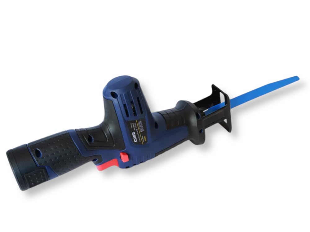 ROYCE RCRS12V SEGHETTO ALTERNATIVO ELETTRICO RICARICABILE A GATTUCCIO 2 BATTERIE MULTIMATERIALE CON DOPPIA BATTERIA AL LITIO 1500mAh