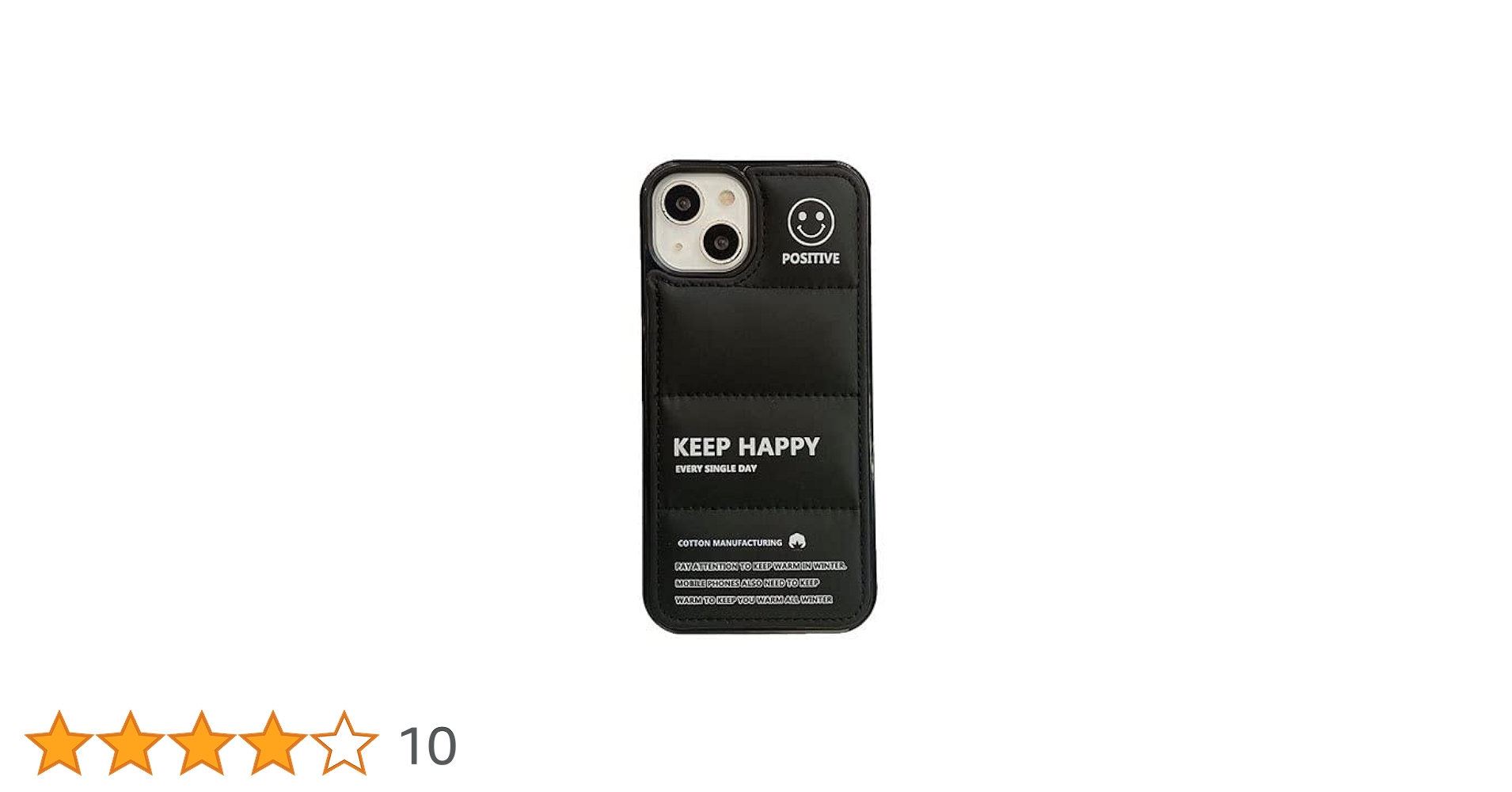 iPhone14 ケース ダウンジャケット スマホカバー 黒 ブラック 韓国 iPhone14 ケース ダウンジャケット風 スマホケース iPhone14Pro