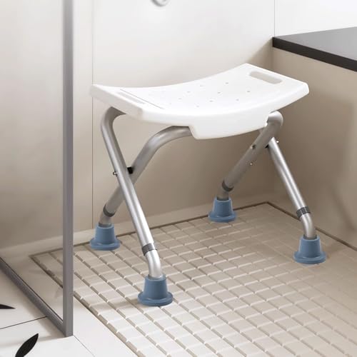 Coussinet antidérapant en caoutchouc pour chaise de douche et baignoire