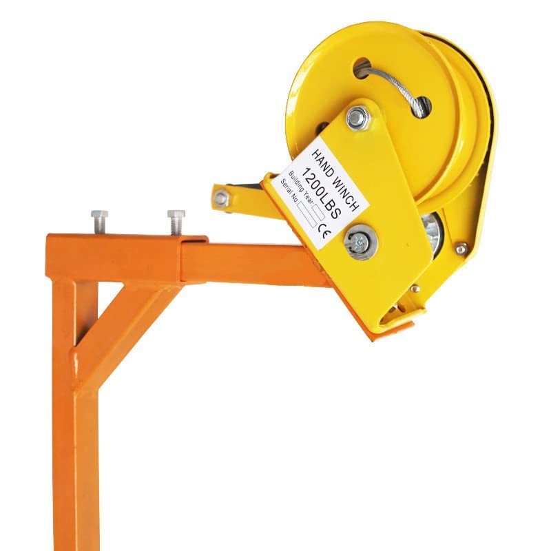 icVantA High-Altitude AC Lifting Tool with Removable Bracket and Manual Winch (Size : 150kg 10m Complete Set) (150kg 25m Complete Set)