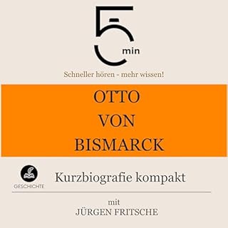 Diseño de la portada del título Otto von Bismarck - Kurzbiografie kompakt