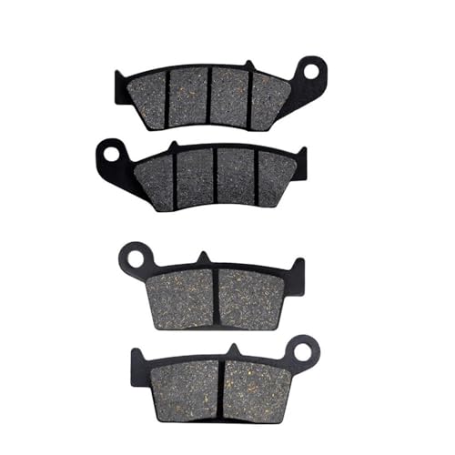 Plaquettes de frein durables avant et arrière pour KX250 KLX400