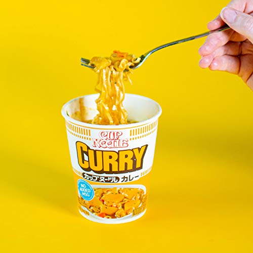 Nissin Cup Noodle Ramen Noodle Soup, Curry, 2.82 Ounce (Pack of 6) - Thumbnail 5